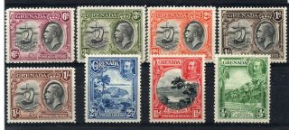 Grenada (4519) 1934 King George V Set To 1/ - Lightly Mounted Sg135 - 42