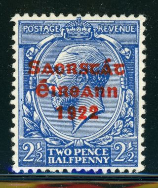 Ireland Mh Selections: Scott 48 2½p Kgv " Irish State 1922 " Cv$6,