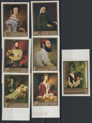 Hungary,  Magyar,  Stamps,  1967,  Mi.  2330 - 2336 B.