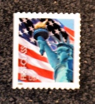 2005usa 3972 39c Lady Liberty & Flag - Single From Booklet (2006 Date) Non De