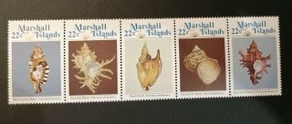 Marshall Islands 1985 Sea Shells Set Muh G6