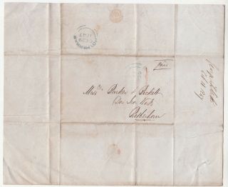 Gb: Qv Entire; Rugby To Rotherham,  28 - 29 October 1847