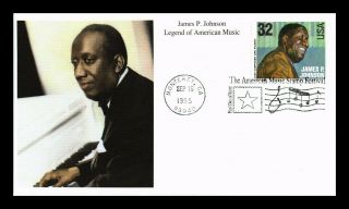 Us Cover James P Johnson Jazz Composer Pianist Legends Of American Music Fdc