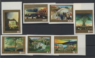 Hungary,  Magyar,  Stamps,  1973,  Mi.  2878 - 2884 B.