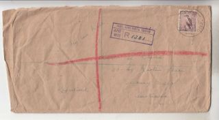 Papua Guinea,  Apo 0112,  Madang,  1945 Reg Cover,  To Bank Of China,  Sydney.