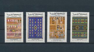 Lk53985 Morocco Tapestries Art Fine Lot Mnh