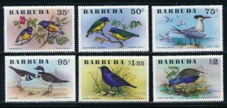 Barbuda - Mnh Birds Set (1976)