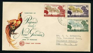 Png 1962 South Pacific Conference Set - Wcs Fdc