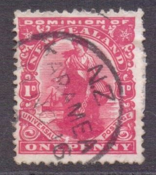 Zealand Postmark / Cancel " Karamea " 1916 On Penny Dominion