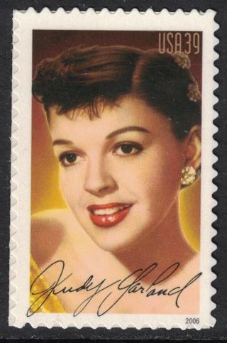 Scott 4077 - Judy Garland,  Legends Of Hollywood - Mnh (s/a) 39c 2006 -