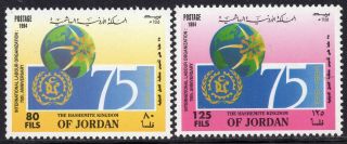 1297 - Jordan 1994 - Ilo - International Labour Organization - Mnh Set