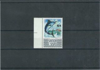 Samoa I Sisifo 1973 Mnh Fish Stamp See