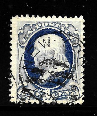 Hick Girl Stamp - U.  S.  Sc 182 Franklin,  Issue 1879 Y5157