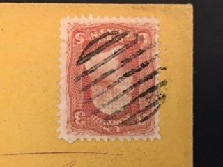 1868 US Postal 3 Cent Washington Scott 94 