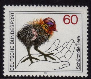 W Germany 1981 Protection Of Animals Sg 1966 Mnh