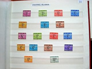 Guernsey Postage Dues 1969 & 1971 Sets.  Mnh.  Lot 86