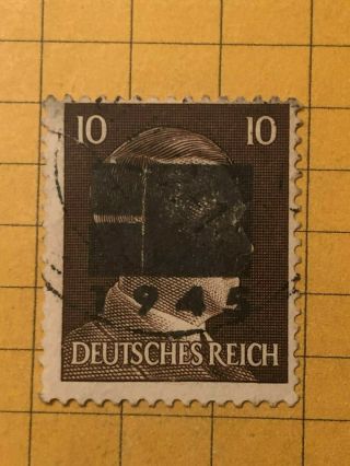 Germany (netszchkau Reichenbach) 1945 Post Wwii - Local Issue 10 Rpf.
