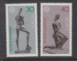 West Germany Mnh Stamp Deutsche Bundespost 1974 Europa Sg 1700 - 1701