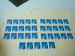 7 Mnh Statue Liberty Pnc Strips Of 5 Sc 3477 All 7 Plate S Face $11.  90