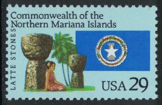 Scott 2804 - Northern Mariana Islands,  Latte Stones - Mnh 1993 - 29c