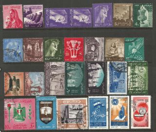 Egypt.  Mixture Of Stamps.  (a)