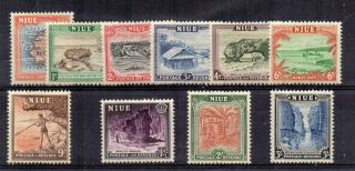 Zealand - Niue 1950 Set To 3s Mvlh