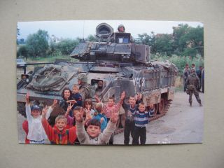 Austria,  Ppc (card Tank) 2002 Aucon Kfor,  Kosovo Fieldpost