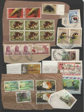 Png - Page Of Stamps On Paper - Good Luck - Lot - Will Include Some Extra 