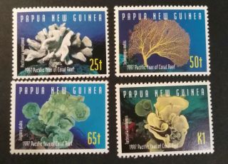 Png 1997 Pacific Year Of Coral Reef Set Muh F1