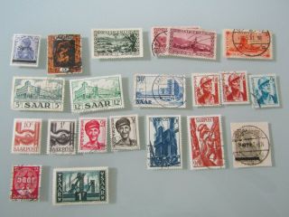 Saar Stamps 1922 Saargebiet,  Dienstmarke 3 Cent,  More