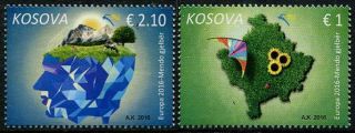 Herrickstamp Issues Kosovo Sc.  303 - 04 Europa 2016 Think Green