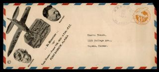 Dr Who 1936 Barrow Ak Will Rogers/wiley Post Memoriam Cachet Stationery E66016