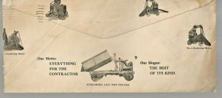 US Advertising WW Williams Machinery 1915 Koehring Equip Columbus to Fostoria OH 2