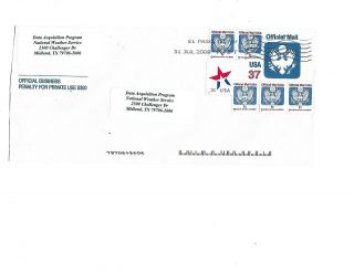 Scott Uo91 Official Mail Entire Type I F - Vf (unwatermarked) Scv$20.  00