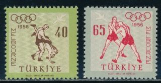 Turkey - Melbourne Olympic Games Mnh Sets (1956)