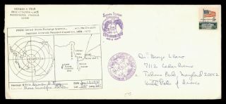 Dr Who 1970 Syowa Station Japanese Antarctic Research Expedition Cachet E73346