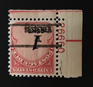 Bessemer,  Alabama Invert Precancel - 1 Cent Postage Due U.  S.  J89 - Mnh - Al