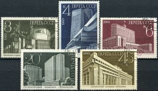 Russia 1983 Sg 5391 - 5 Buildings In Moscow Set D97225