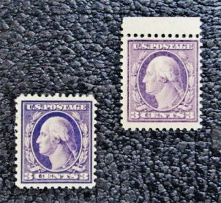 Nystamps Us Stamp 501 502 Og H / Nh $36 Washington