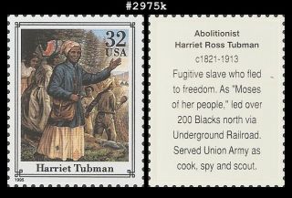 Us 2975k Mnh Civil War - Harriet Tubman