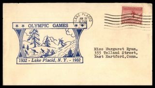 Mayfairstamps Us Fdc 1932 Olympic Games Fdb943
