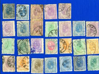 Very Old Stamps Of Romania.