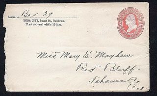 Us Sc U234 Entire Commercial Cover 2c Red Washington