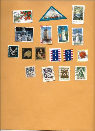2007 Stamps On Paper And Off Paper