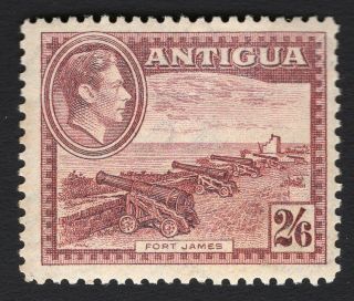 Antigua 1942 Stamp Gibbons 106a Mh Cv=22£