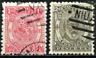 Tonga 1892 Issue,  Sg 10 & 11,  1d & 2d,  Cv £50