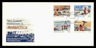 Dr Who 1984 Zealand Antarctic Research Fdc C119427