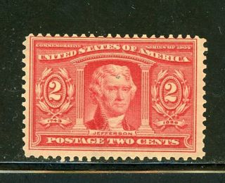 Us Scott 324 - Mh - Cv=$22.  50 - Stamp