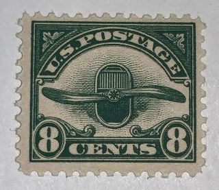 Travelstamps:1923 Us Stamps Scott C4 Airplane Propeller 8 Cents Og Hinged