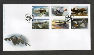 Jersey Fdc - 2018 The 100th Anniversary Of The Raf - Royal Air Force